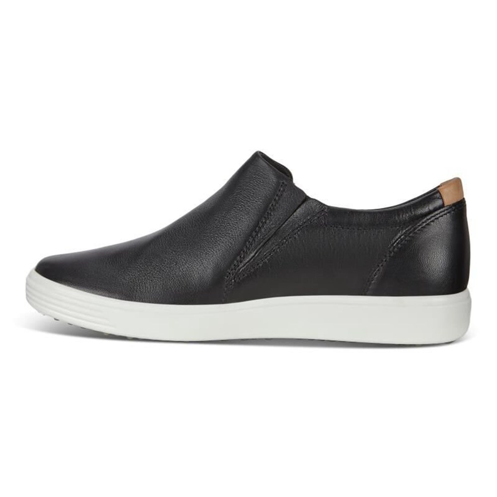 Slip On Mujer - ECCO Soft 7 - Negros - WGS780923